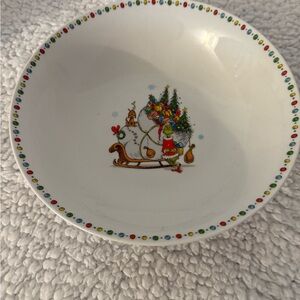 Grinch serving dish
